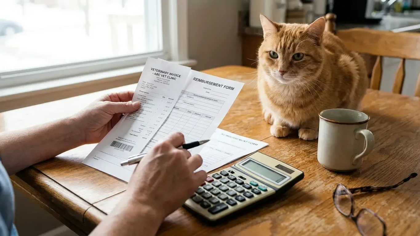 Calcul du remboursement d'une facture vétérinaire